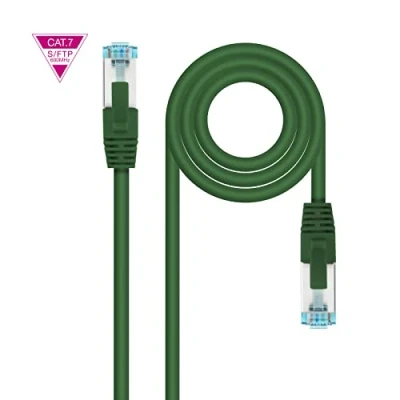 Afbeelding van Nanocable 10.20.1700 L25 GR, 0,25 m, Cat7, SF/UTP (S FTP), RJ 45, Groen