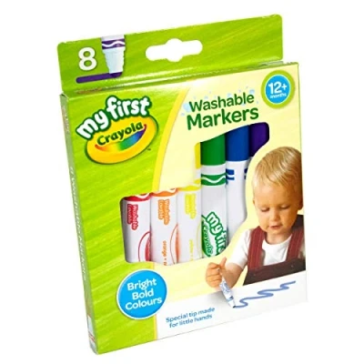 Afbeelding van My First Crayola viltstiften 81 8109 meerkleurig Engelse versie