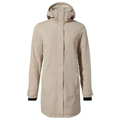 Afbeelding van Vaude Halflange jas, Dames, Maat: 36, Linen