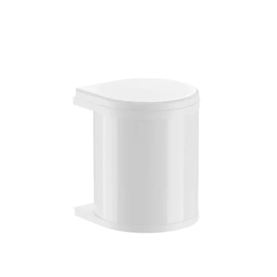 Afbeelding van Hailo Mono Inbouw Prullenbak 15 l Wit