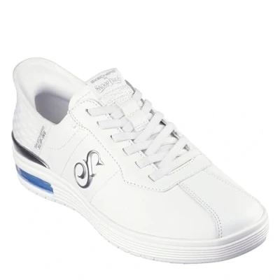 Afbeelding van Skechers Handsfree Slip X Snoop Dogg Doggy Air Sneakers voor heren, Wit leder