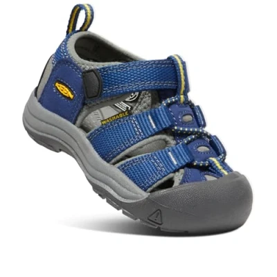 Afbeelding van Keen Newport H2 TOTS Unisex Outdoorsandalen voor kinderen, Maat: 23, Blue depths/gargoyle Textiel