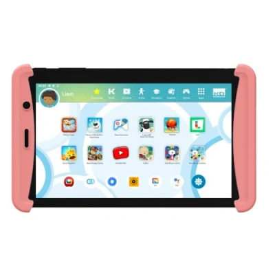 Afbeelding van Kurio Tab Lite 2 Veilig Kindertablet Ouderlijk toezicht 100% Kids Proof 7 inch 16 GB Android 10 GO Roze