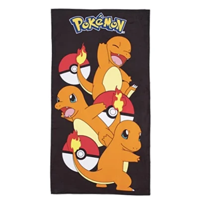 Afbeelding van Northwest Strandhanddoek, 76,2 x 152,4 cm, Pokémon Hot Char