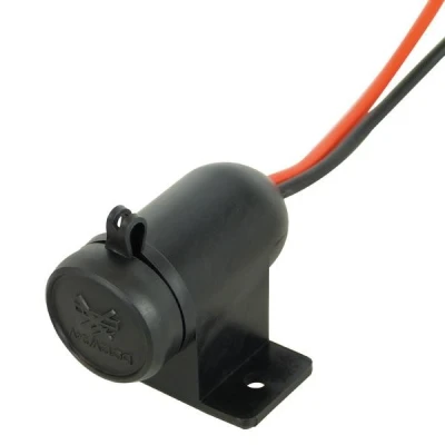 Afbeelding van Carpoint Opbouw Contactdoos Zwart Contactdozen