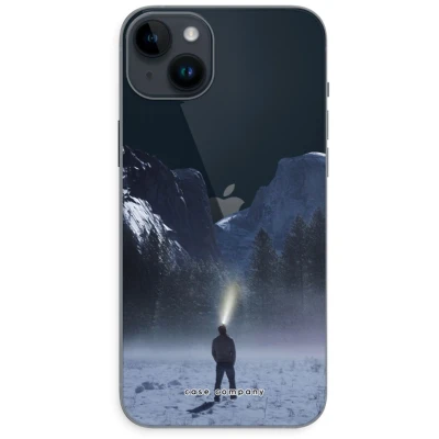 Afbeelding van Case Company® hoesje geschikt voor iPhone 14 Plus Wanderlust Soft Cover Telefoonhoesje Bescherming aan alle Kanten en Schermrand
