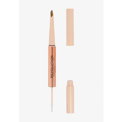 Afbeelding van Makeup Revolution Fluffy BROW Filter DUO Wenkbrauwverf, Maat: One Size, Blonde
