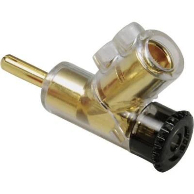 Afbeelding van TRU COMPONENTS Banaanstekker Stekker, recht Stift Ø: 4 mm Zwart 1 stuk(s)
