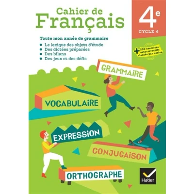 Image de Cahier de Français 4e Ed. 2024 élève