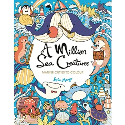 Afbeelding van A Million Creatures to Colour Sea