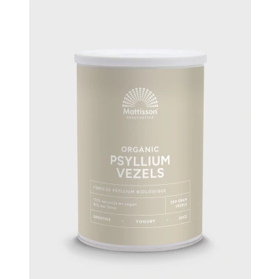 Afbeelding van Mattisson Biologische Psyllium vezels, grof (250 gr)