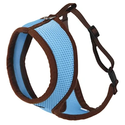 Afbeelding van Kerbl Kattenharnas Active met 120cm Lijn, Blauw