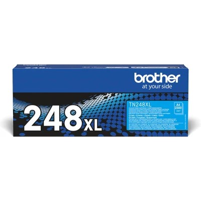 Afbeelding van Brother TN 248XLC Toner Cyaan Hoge capaciteit