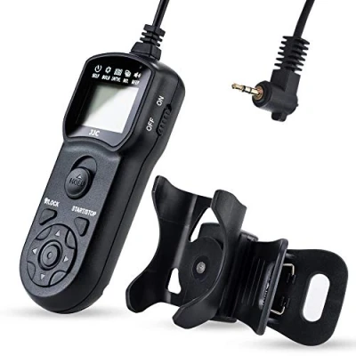 Afbeelding van JJC Afstandsbediening timer met statiefhouder klem voor Pentax 645D 645Z K1 K1II K3 K3II K3III K5 K5II K5IIs K7 K10D K30 K50 K100D K110D K200D K500 Vervangt CS 200 5 stuks