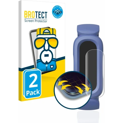 Afbeelding van BROTECT Screenprotector voor Fitbit Ace 3 Folie Beschermfolie transparant volledig dekking (2 Stuks)