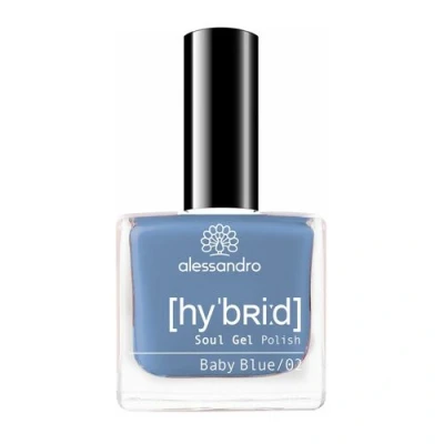 Image de Alessandro Hybrid Soul Gel Polish 134 Baby Blue 8 ml