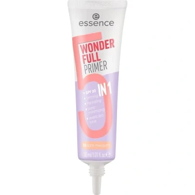 Afbeelding van Essence Cosmetics Wonder Full Primer 5 in 1, Humidifiant Hydratant, Matifiant, Protecteur, Mat 30 ml
