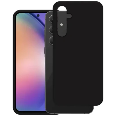 Afbeelding van Just in Case TPU Back Cover Zwart Samsung Galaxy A55