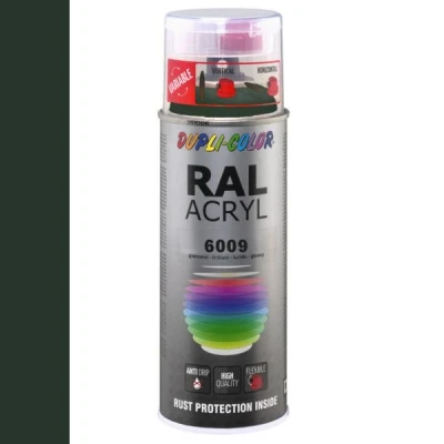 Afbeelding van Dupli Color Ral Acryl 6009 Dennen groen Hoogglans 400 ml