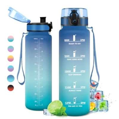 Afbeelding van Sportwaterfles voor kinderen, meisjes, sport, school, 1 liter