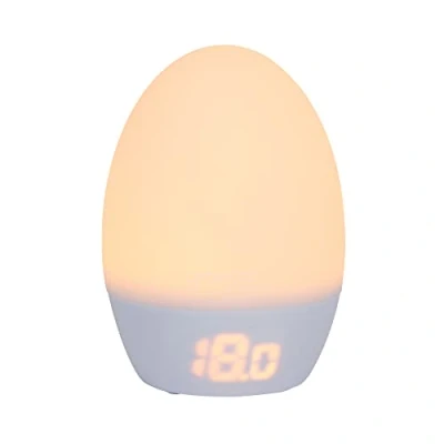 Afbeelding van Tommee Tippee Groegg2 digitale kleurwisselende thermometer en nachtlampje voor in de babykamer USB aansluiting temperatuurweergave