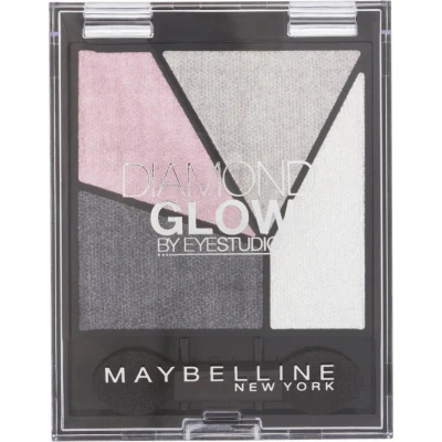 Afbeelding van Maybelline Eyestudio Quads Diamond Glow Oogschaduw 4 Grey Pink Drama