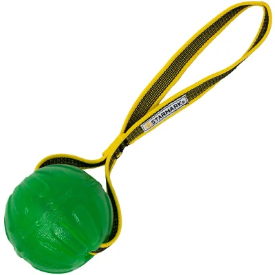 Afbeelding van Starmark GripCord Chew Ball Loop M Hond