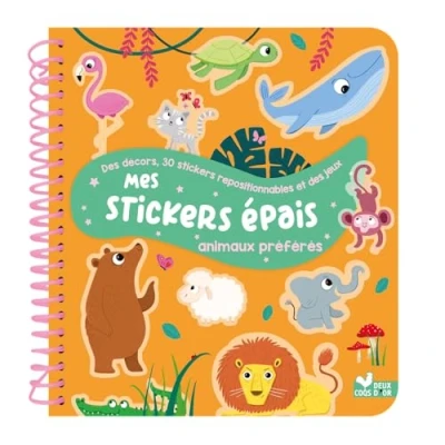 Afbeelding van MES STICKERS EPAIS ANIMAUX PREFERES