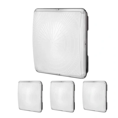 Image de VEVOR Lampes LED plafonnier pour entrepôt atelier 150 W 16500 lm 5000 K lot de 4