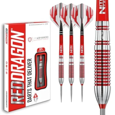 Afbeelding van RED DRAGON Reflex: Steeltip Tungsten Dartpijlen Professioneel 26 gram