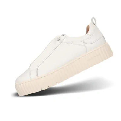 Afbeelding van Salamander Zakelijke schoenen voor dames, sneakers uitneembare binnenzool, Wit 2000, 39 EU
