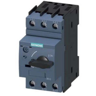 Afbeelding van Siemens 3RV2011 0KA10 Vermogensschakelaar 1 stuk(s) Instelbereik (stroomsterkte): 0.9 1.25 A Schakelspanning (max.): 690 V/AC (b x h d) 45 97 mm