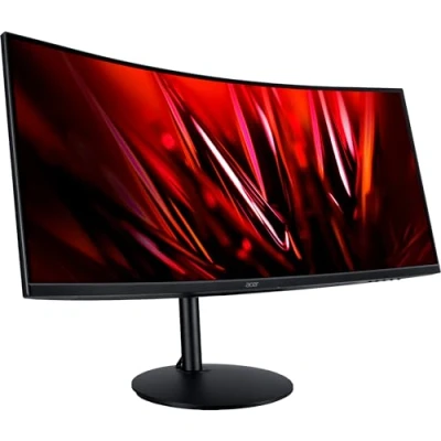 Afbeelding van Acer XZ342CU S3 computer monitor 86,4 cm (34&quot;) 3440 x 1440 Pixels UltraWide Quad HD LCD Zwart