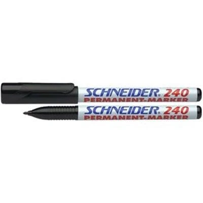 Image de SCHNEIDER Marqueur permanent 240, pointe ogive, rouge Largeur de tracé: env. 1,0 2,0 mm 124002