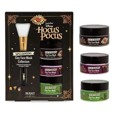 Afbeelding van Mad Beauty Disney Hocus Pocus gezichtsmasker set met klei, 3 x 50 ml