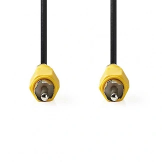 Afbeelding van Composiet video kabel Nedis 10 meter (Tulp naar tulp, Vernikkeld)