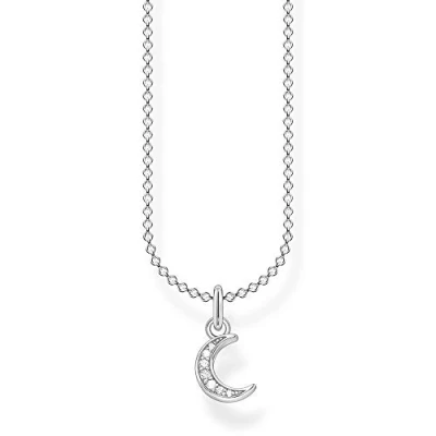 Afbeelding van Thomas Sabo Dames Ketting 925 Zilver 7 Zirkonia One Size 88276221