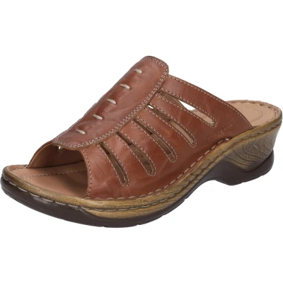 Afbeelding van Josef Seibel Catalonia Clogs, Dames, Maat: 39, Brown Leer