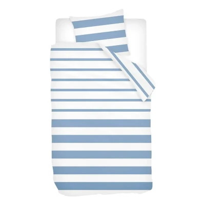 Afbeelding van Snoozing Mandy Dekbedovertrek Eenpersoons 140x200/220 cm + 1 kussensloop 65x65 Blue