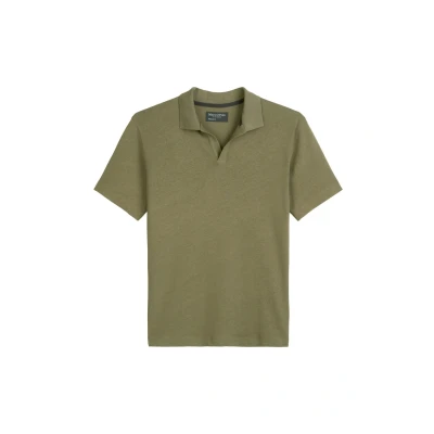 Afbeelding van Marc O&#039;Polo Poloshirt, Heren, Maat: XL, Oak ash