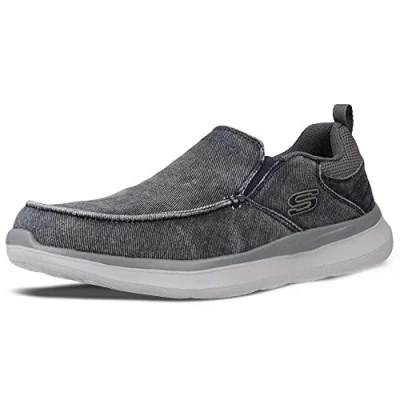 Afbeelding van Skechers Delson 2.0 Heren Instappers Blauw Maat 42