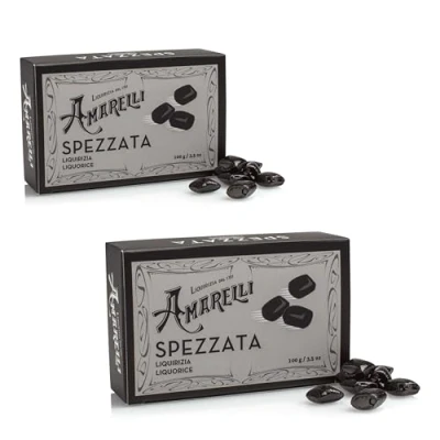 Afbeelding van Liquirizia Amarelli Spezzata Zuiver zoethout 2 x 100 g