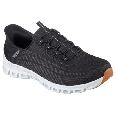 Afbeelding van Skechers dames instapsneaker Glide Step Tranquility zwart