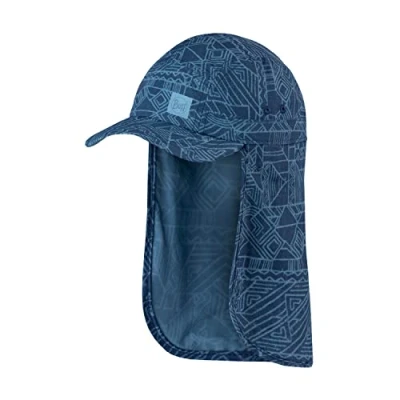 Afbeelding van BUFF® Sahara Cap KASAI NIGHT BLUE Pet Zonbescherming Kids