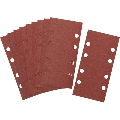 Image de 1/3 feuille abrasive velcro 8 perforations Lot de Dewalt