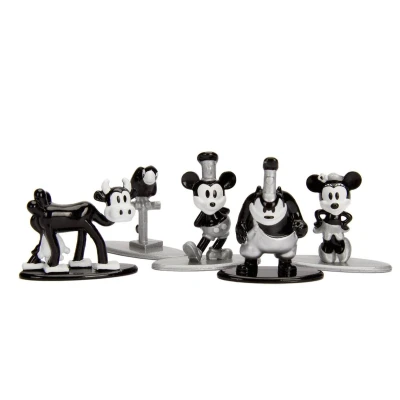 Afbeelding van Jada 0801310300138 Disney Mickey, Minnie, Pete, Parrot en Clarabelle Mikey 5 figuren 90e verjaardag, 0801310300138, meerkleurig, 4 centimeter