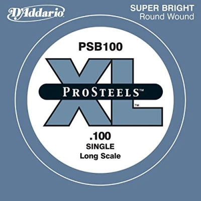 Image de D&#039;Addario ProSteels PSB100, Corde longue, .100 au détail guitare basse