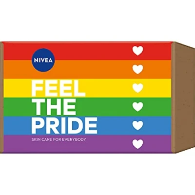 Afbeelding van NIVEA Feel The Pride Cadeauset voor kleurrijke verzorgingsmomenten met peeling, verzorgende douche en crème