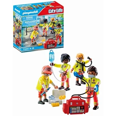 Afbeelding van Playmobil CITY LIFE Rescue TEAM Speelgoed voor kinderen, Maat: One Size, Multi coloured