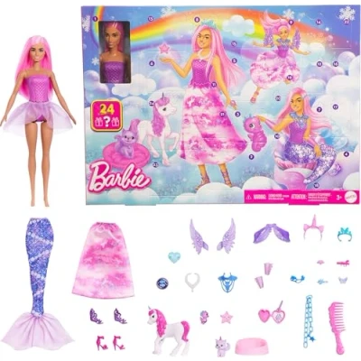 Afbeelding van Barbie Fantasy Adventskalender